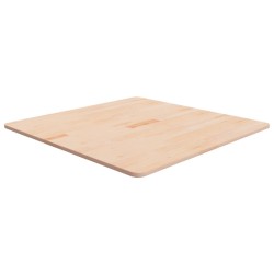 Dessus de table carré 80x80x1,5 cm Bois chêne massif non traité 546742546742