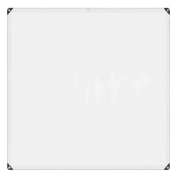 Bâche avec œillets Transparent 2 x 2 m Polyéthylène 546744546744