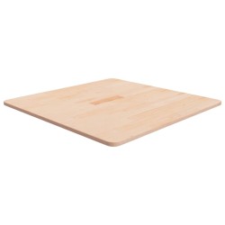 Dessus de table carré 70x70x1,5 cm Bois chêne massif non traité 546746546746