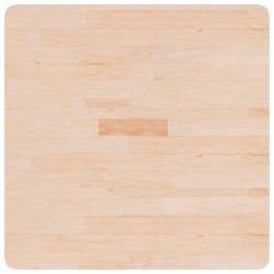 Dessus de table carré 70x70x1,5 cm Bois chêne massif non traité 546746546746