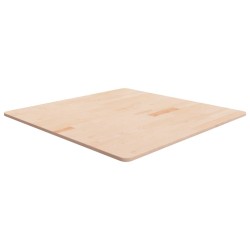 Dessus de table carré 90x90x1,5 cm Bois chêne massif non traité 546747546747