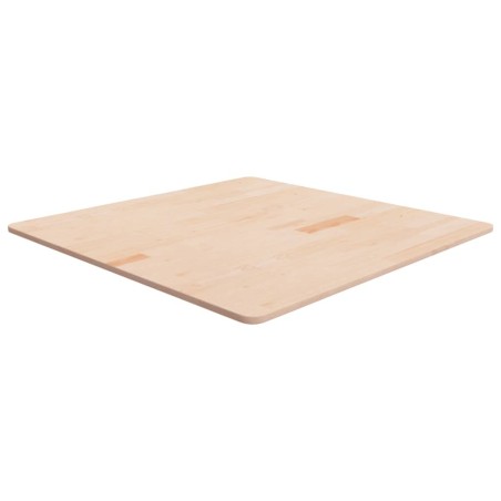Dessus de table carré 90x90x1,5 cm Bois chêne massif non traité 546747546747