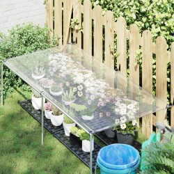 Bâche avec œillets Transparent 1 x 2 m Polyéthylène 546749546749