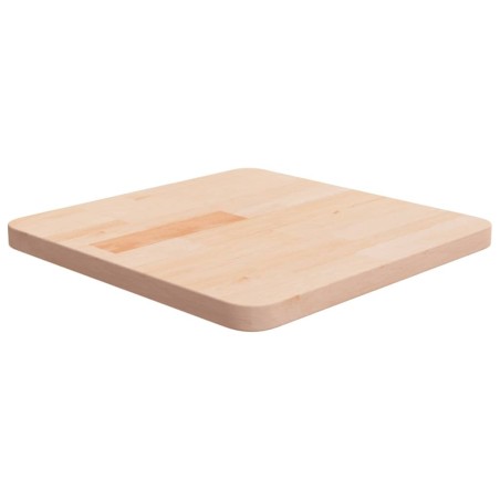 Dessus de table carré 40x40x2,5 cm Bois chêne massif non traité 546756546756