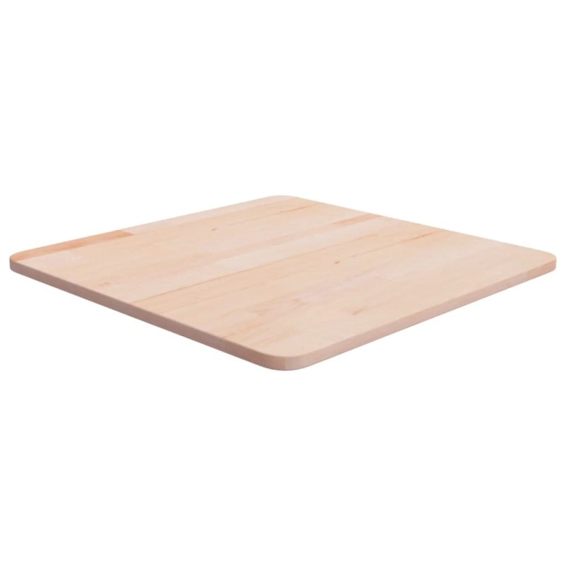 Dessus de table carré 50x50x1,5 cm Bois chêne massif non traité 546763546763