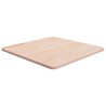 Dessus de table carré 50x50x1,5 cm Bois chêne massif non traité 546763546763