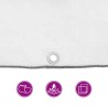 Bâche avec œillets Transparent 3 x 12 m Polyéthylène 546765546765