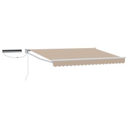 Auvent rétractable électrique Beige 3,5 x 2 m 546769546769