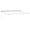 Auvent rétractable manuel Vert et blanc 3 x 2,5 m 546792546792