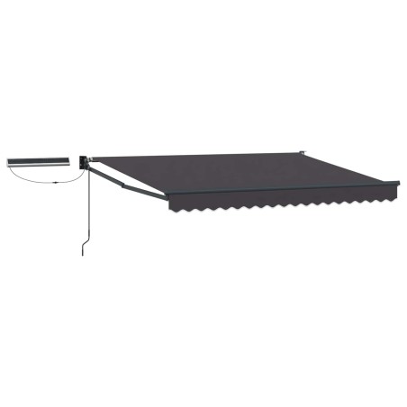 Auvent rétractable électrique Anthracite 2,5 x 2 m 546843546843