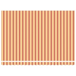 Auvent rétractable manuel Jaune et Orange 4 × 3,5 m 546857546857