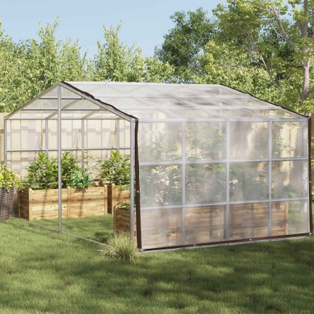 Bâche avec œillets Transparent 5 x 6 m Polyéthylène 546887546887