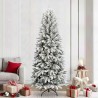 Sapin de Noël artificiel avec 300 LED avec support Blanc 240 cm 546888546888