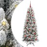 Sapin de Noël artificiel avec 150 LED avec support Blanc 150 cm 546889546889