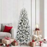 Sapin de Noël artificiel avec 300 LED avec support Blanc 180 cm 546893546893