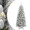 Sapin de Noël artificiel avec 300 LED avec support Blanc 180 cm 546893546893
