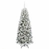 Sapin de Noël artificiel avec 300 LED avec support Blanc 180 cm 546893546893