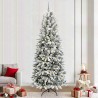 Sapin de Noël artificiel avec 300 LED avec support Blanc 240 cm 546895546895