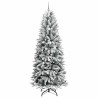 Sapin de Noël artificiel avec 300 LED avec support Blanc 240 cm 546895546895