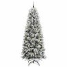 Sapin de Noël artificiel avec 300 LED avec support Blanc 240 cm 546898546898