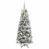 Sapin de Noël artificiel avec 150 LED avec support Blanc 150 cm 546899546899