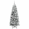 Sapin de Noël artificiel avec 300 LED avec support Blanc 180 cm 546905546905