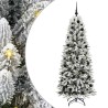 Sapin de Noël artificiel avec 300 LED avec support Blanc 180 cm 546908546908