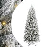 Sapin de Noël artificiel avec 150 LED avec support Blanc 150 cm 546909546909