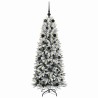 Sapin de Noël artificiel avec 150 LED avec support Blanc 150 cm 546910546910
