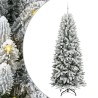 Sapin de Noël artificiel avec 300 LED avec support Blanc 240 cm 546913546913