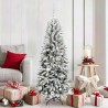 Sapin de Noël artificiel avec 150 LED avec support Blanc 150 cm 546915546915
