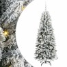 Sapin de Noël artificiel avec 150 LED avec support Blanc 150 cm 546915546915