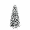 Sapin de Noël artificiel avec 150 LED avec support Blanc 150 cm 546915546915