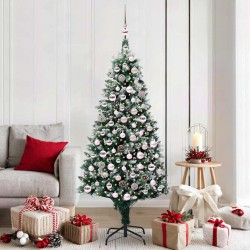 Sapin de Noël artificiel Vert 180 cm PVC, Acier et Plastique 546916546916