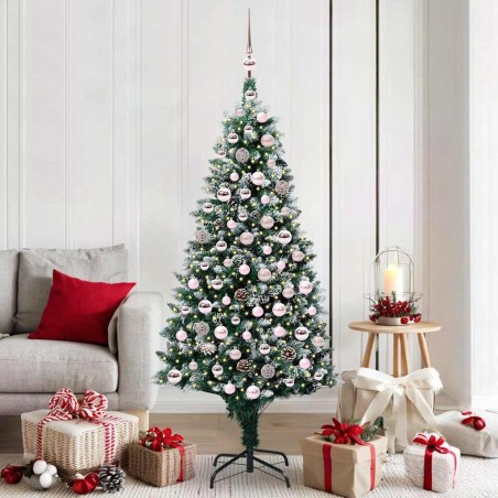 Sapin de Noël artificiel Vert 180 cm PVC, Acier et Plastique 546916546916