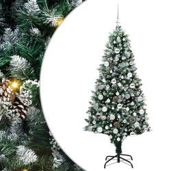 Sapin de Noël artificiel Vert 180 cm PVC, Acier et Plastique 546917546917