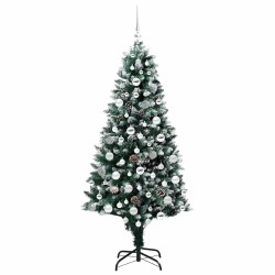 Sapin de Noël artificiel Vert 180 cm PVC, Acier et Plastique 546917546917