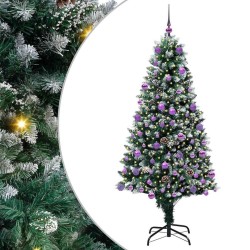 Sapin de Noël artificiel Vert 180 cm PVC, Acier et Plastique 546918546918