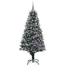 Sapin de Noël artificiel Vert 180 cm PVC, Acier et Plastique 546918546918