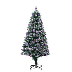 Sapin de Noël artificiel Vert 180 cm PVC, Acier et Plastique 546918546918