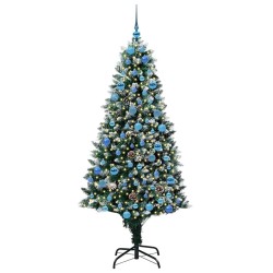 Sapin de Noël artificiel Vert 180 cm PVC, Acier et Plastique 546919546919