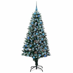 Sapin de Noël artificiel Vert 180 cm PVC, Acier et Plastique 546919546919