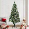 Sapin de Noël artificiel Vert 180 cm PVC, Acier et Plastique 546920546920
