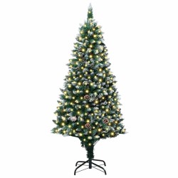 Sapin de Noël artificiel Vert 180 cm PVC, Acier et Plastique 546920546920