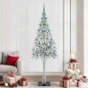 Sapin de Noël avec 300 LED Blanc 210 cm PE et Acier 546921546921