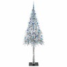 Sapin de Noël avec 300 LED Blanc 210 cm PE et Acier 546921546921