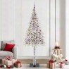 Sapin de Noël avec 300 LED Blanc 210 cm PE et Acier 546922546922