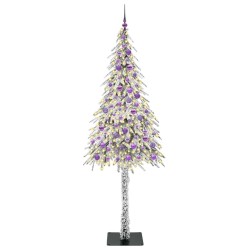 Sapin de Noël avec 300 LED Blanc 210 cm PE et Acier 546922546922