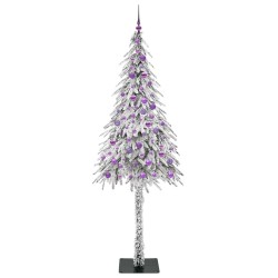Sapin de Noël avec 300 LED Blanc 210 cm PE et Acier 546922546922