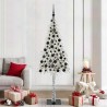 Sapin de Noël avec 300 LED Blanc 180 cm PE et Acier 546923546923